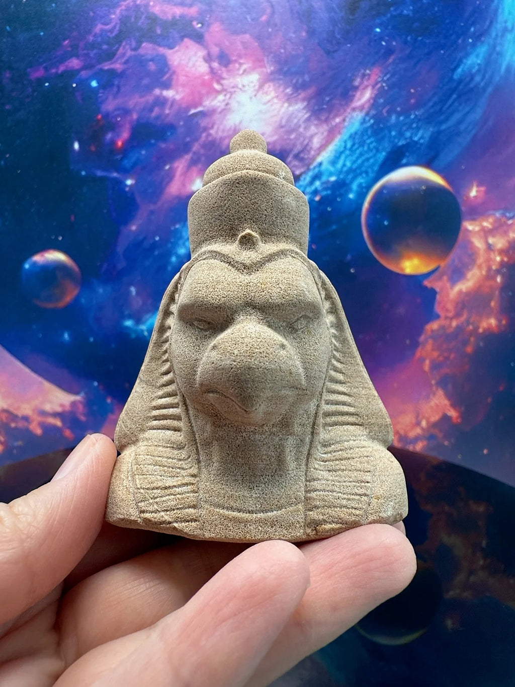 Horus Egyptian Sandstone Carving