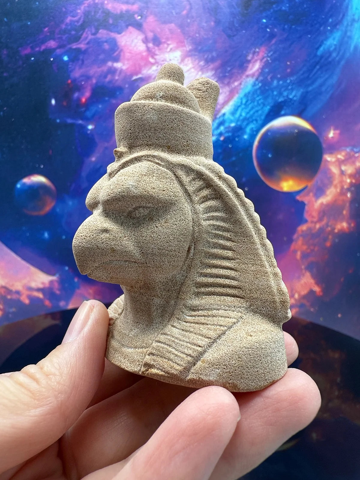 Horus Egyptian Sandstone Carving