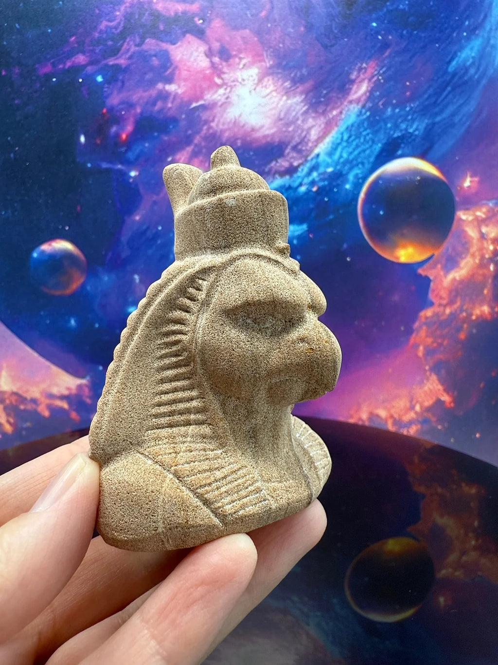 Horus Egyptian Sandstone Carving