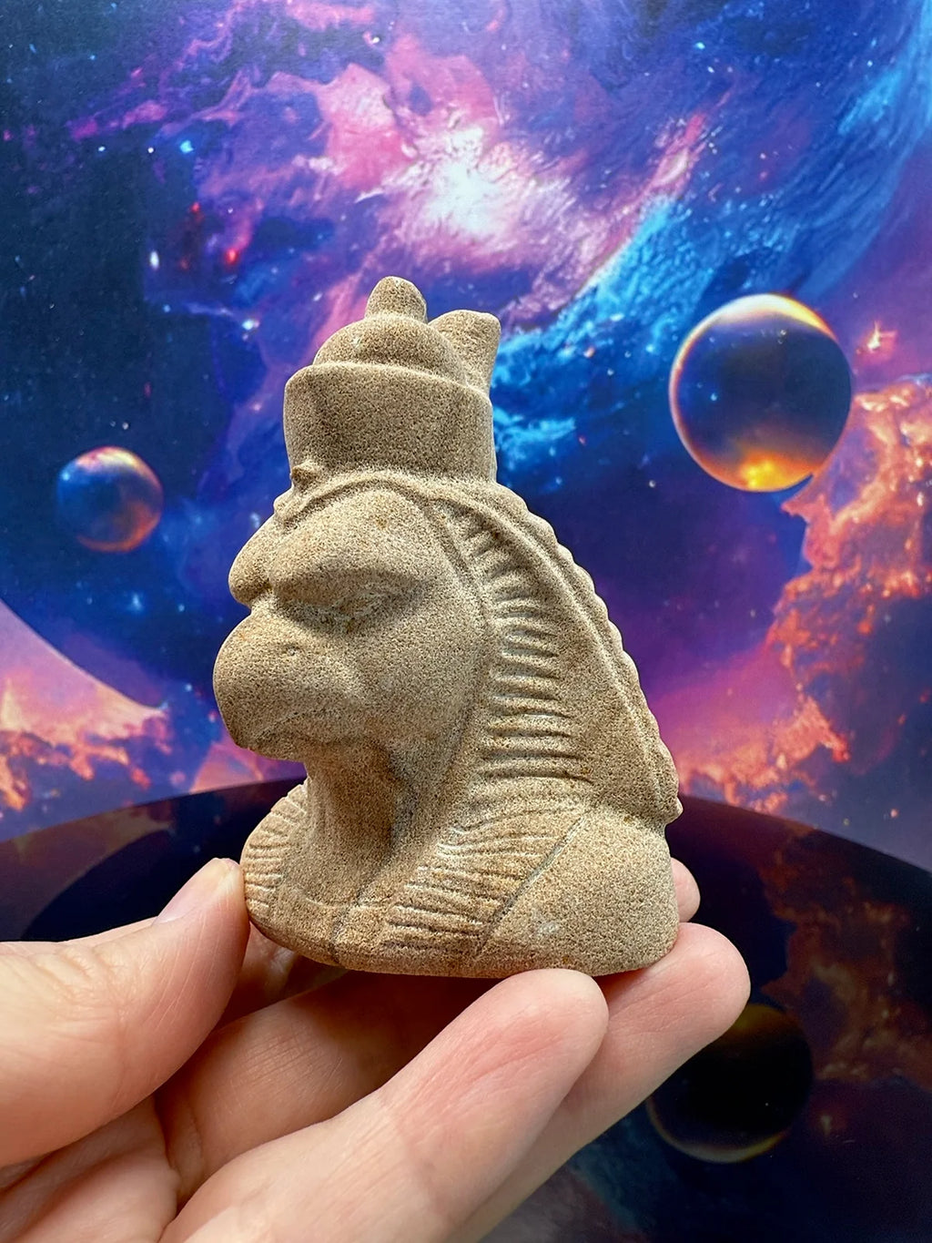 Horus Egyptian Sandstone Carving